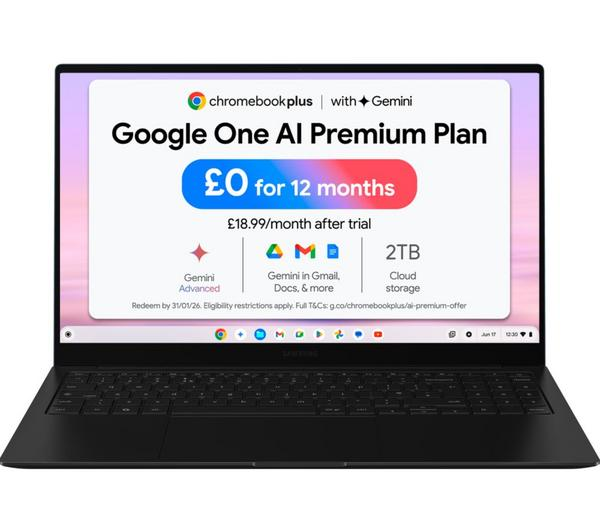 Samsung Galaxy Chromebook Plus Neptune Blue
