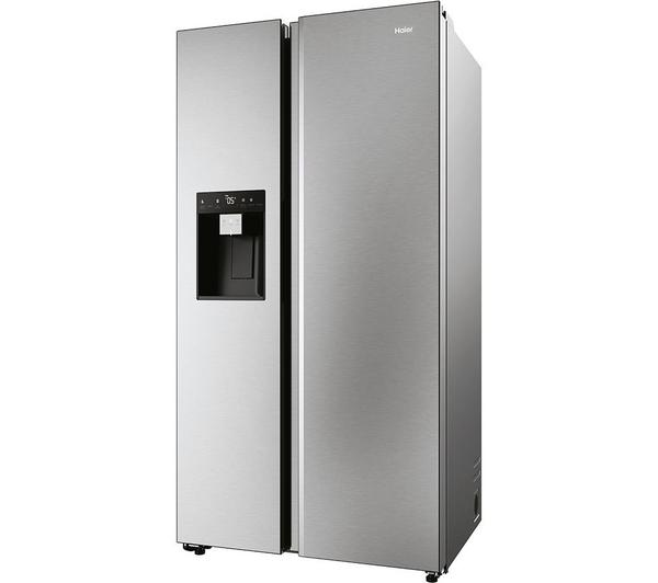 Haier HSW79F18CIMM Platinum Inox Fridge freezer with smart features