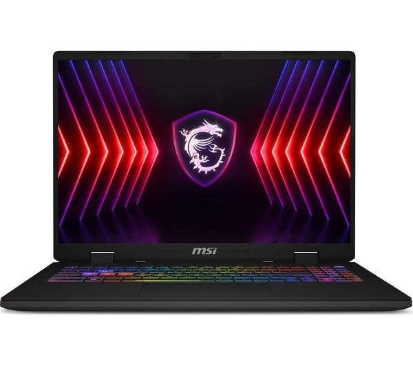 MSI Sword 16 HX i7 RTX Gaming Laptop with RTX 4060 Graphics