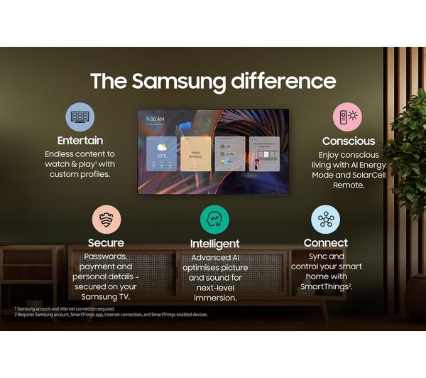 Samsung QE55S90DAEXXU 55 inch OLED Smart 4K HDR TV