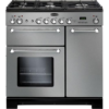 Rangemaster Kitchener 90 Dual Fuel Range Cooker Stainless Steel