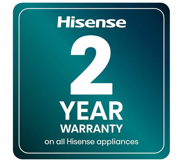 HISENSE RS694N4TFE American Fridge Freezer in a modern black finish