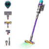 Dyson Gen5detect Absolute Nickel Blue vacuum cleaner on a white background