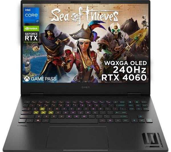 HP OMEN Transcend 16 i7 RTX Gaming Laptop with RTX 4060
