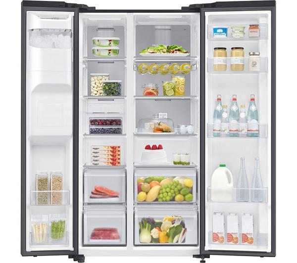 Samsung SpaceMax RS65DG54M3B1EU Black Fridge Freezer