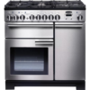 Rangemaster Professional Deluxe 90 Dual Fuel in a modern kitchen