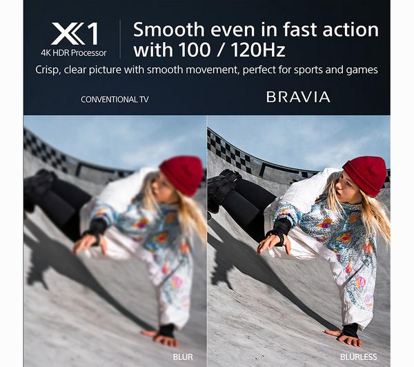 Sony KD-55X85LU 55 inch 4K TV with vibrant HDR LED Smart technology