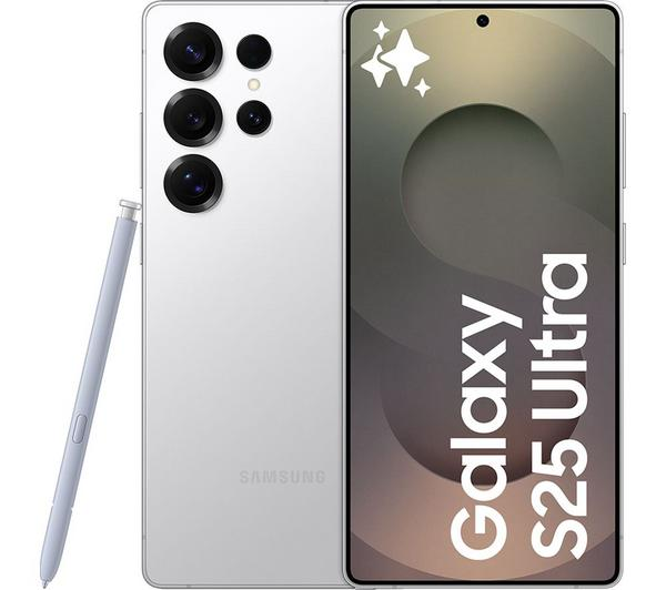 Samsung Galaxy S25 Ultra 512GB Titanium in sleek grey finish