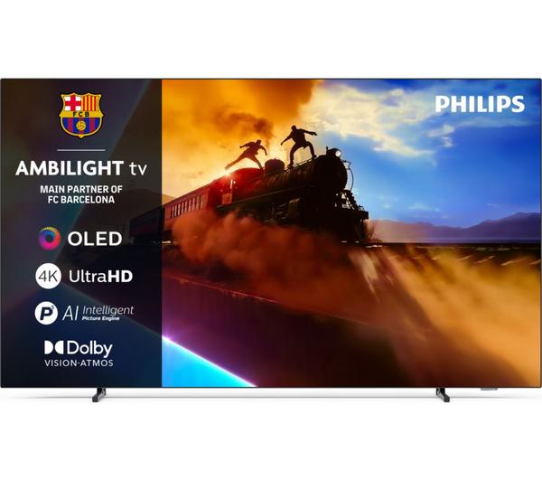 Philips OLED760 77 inch OLED TV showcasing vibrant colors and deep blacks