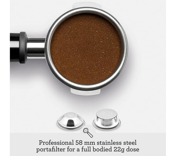 Sage SES985 Oracle Jet Coffee Machine showcasing its sleek design and advanced brewing technology.