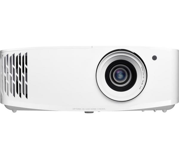 Optoma UHD35x 4K Home Cinema Projector showcasing stunning 4K resolution and vibrant colors