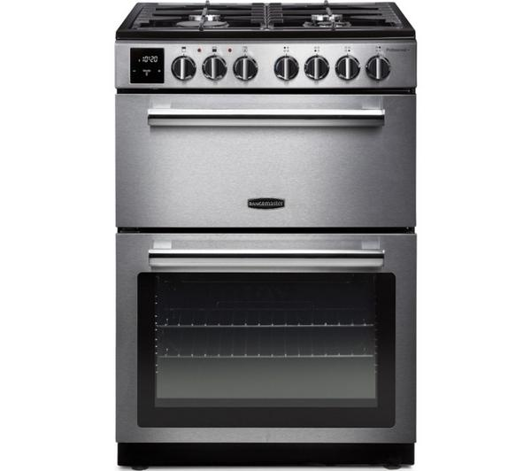 Rangemaster PROPL60DFFSS/C Dual Fuel 60cm Stainless Steel Cooker