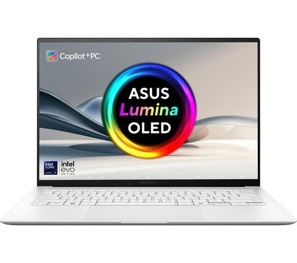 ASUS Zenbook S 14 White 1TB featuring a sleek design and high performance.