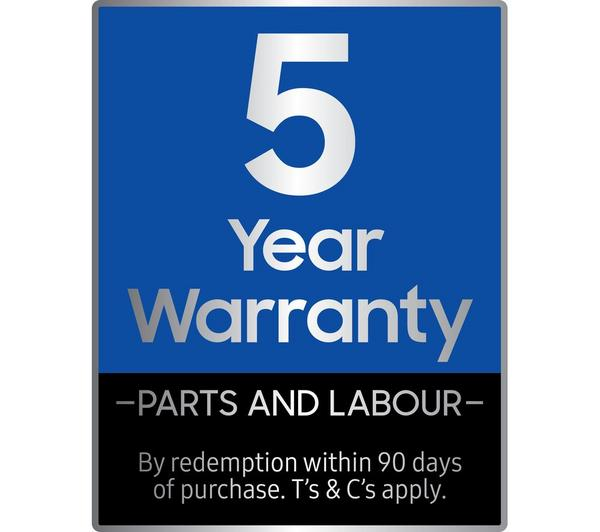 Samsung Series 8 SpaceMax Silver Fridge with sleek, modern design.