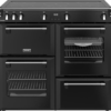 STOVES Richmond 100Ei Anthracite Electric Induction Cooker in Anthracite finish
