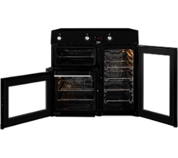 BEKO KDVI90K 90 cm Black Cooker with modern design