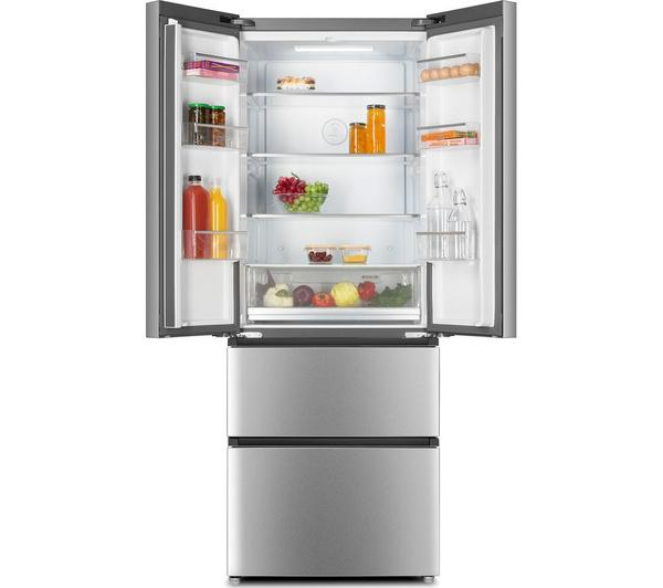BEKO GN14790PX Fridge Freezer Brushed Steel – Frost Free, spacious interior, modern design
