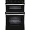 NEFF N50 U1ACE5HN0B Stainless Steel Oven with sleek double oven design