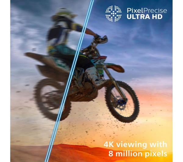 Philips PUS7000 75 inch 4K TV with vibrant HDR picture quality