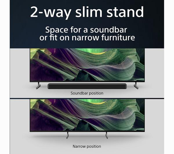 Sony KD-55X85LU 55 inch 4K TV showcasing vibrant HDR colors