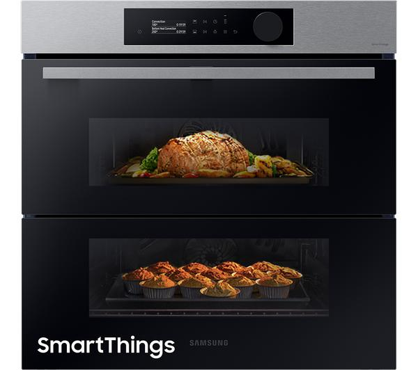 Samsung Series 5 Dual Cook Oven with Flex Stainless Steel finish