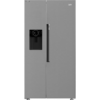 BEKO Pro HarvestFresh ASP342VPS Fridge Freezer in a modern kitchen setting.
