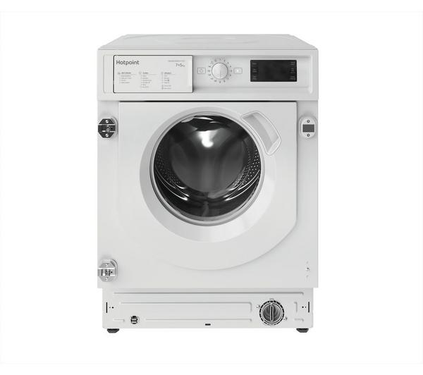 Hotpoint BI WDHG 75148 UK N Integrated 7kg Washer Dryer Front View