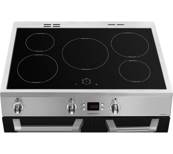 Leisure Cuisinemaster CS90D530X Stainless Steel 90cm Electric Induction Cooker Front View