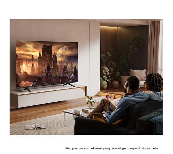Hisense 85E7NQTUK 85 inch QLED TV showcasing vibrant QLED picture quality