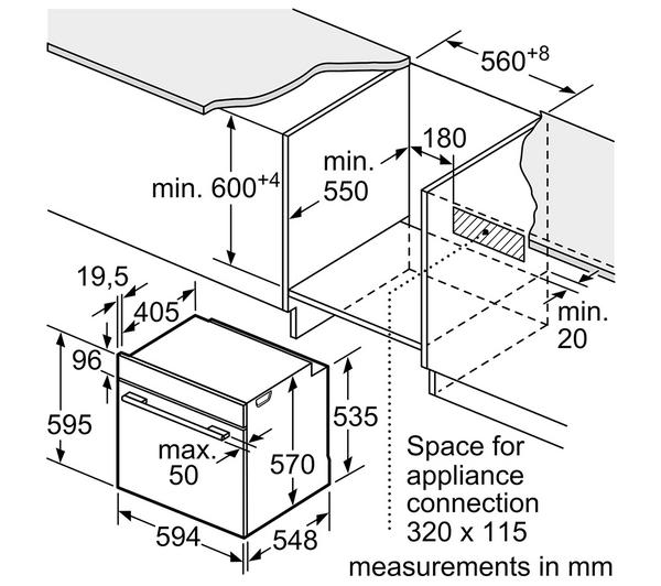 NEFF Slide&Hide N50 oven graphite grey electric with CircoTherm® technology
