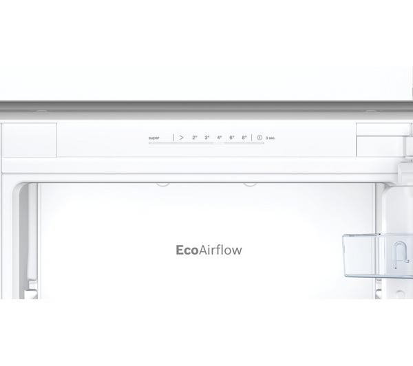BOSCH Series 2 KIN85NSE0G Fridge Freezer with integrated sliding hinge