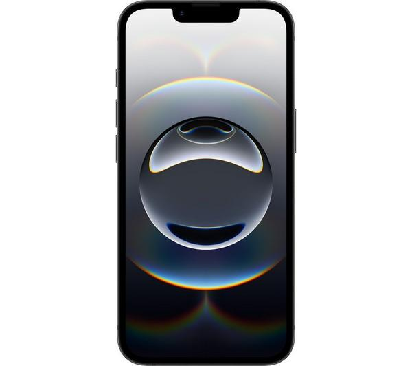 APPLE iPhone 16e 512GB Black smartphone front view