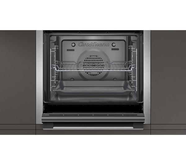 NEFF Slide&Hide B6CCG7AN0B Oven with a sleek stainless steel finish.