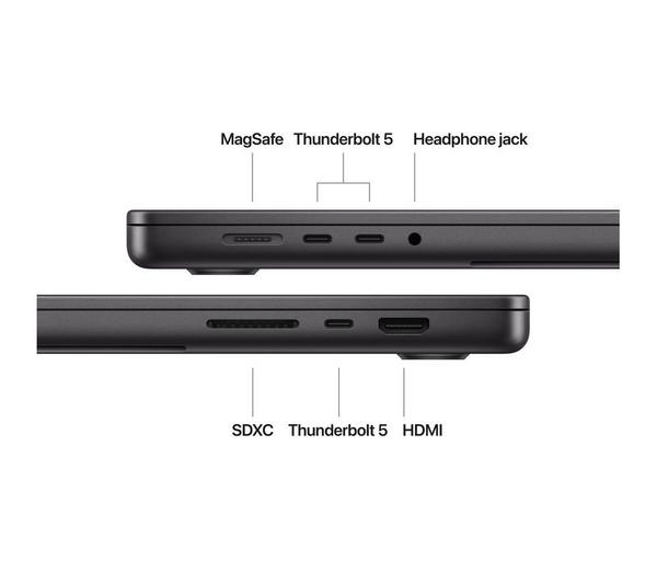 APPLE MacBook Pro 16 inch M4 in Space Black with 512GB SSD