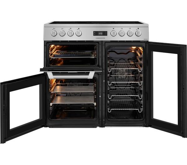 LEISURE Cuisinemaster Pro PR90C530X stainless steel 90cm electric ceramic cooker
