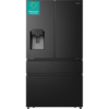 Hisense PureFlat RF728N4SBFE Black Fridge Freezer – Smart, showcasing its sleek design and modern features.