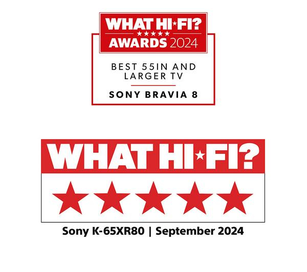 Sony BRAVIA 8 77 inch OLED TV showcasing vibrant 4K HDR picture quality