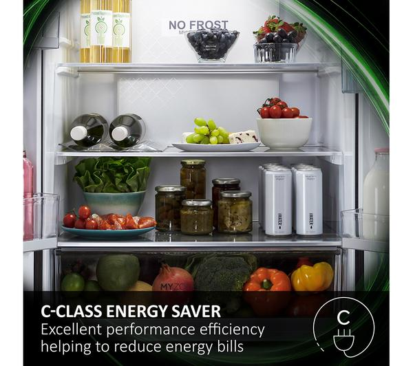 Haier HDPW5620CNPD Smart Fridge Freezer in a modern kitchen setting.