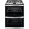 AEG CGB6131ACM 60 cm Gas Cooker in a modern kitchen setting.