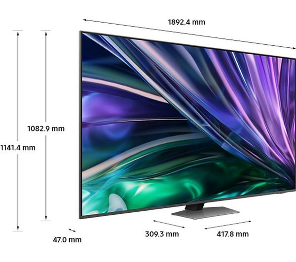Samsung QE85QN85DBTXXU 85 inch Neo QLED Smart 4K TV with stunning visual clarity.
