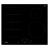 NEFF N70 T66FHE4L0 Induction Hob showcasing its modern black finish and touch controls.