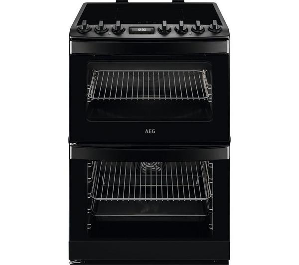 AEG 6000 SteamBake CIB6743MCB Black Induction Cooker
