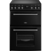 BELLING Farmhouse 60E Black Cooker with electric ceramic hob
