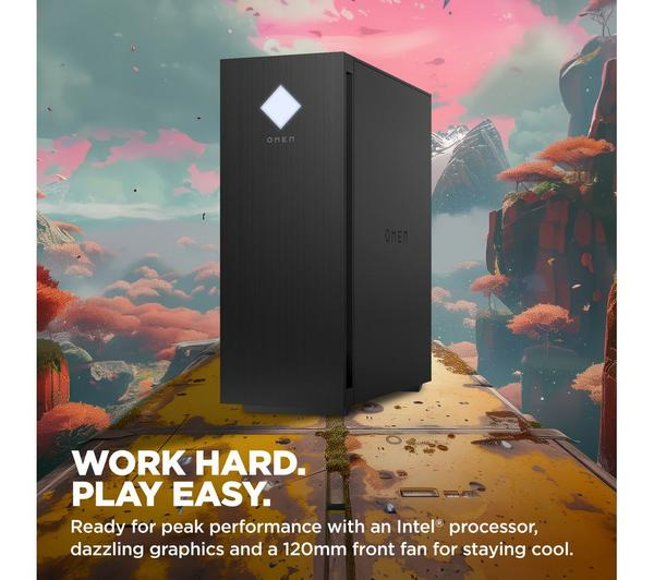HP OMEN 25L i5 RTX 4060 Gaming PC with RTX 4060 Graphics
