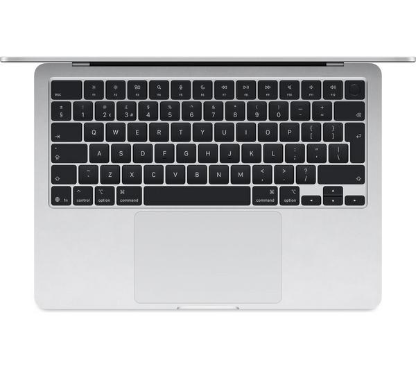 APPLE MacBook Air M4 512GB Silver showing its thin profile and silver finish