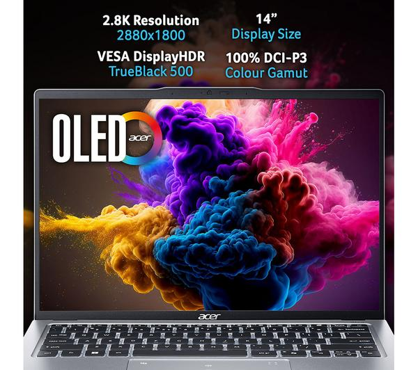 ACER Swift Go 14 inch Silver Laptop with 1TB SSD