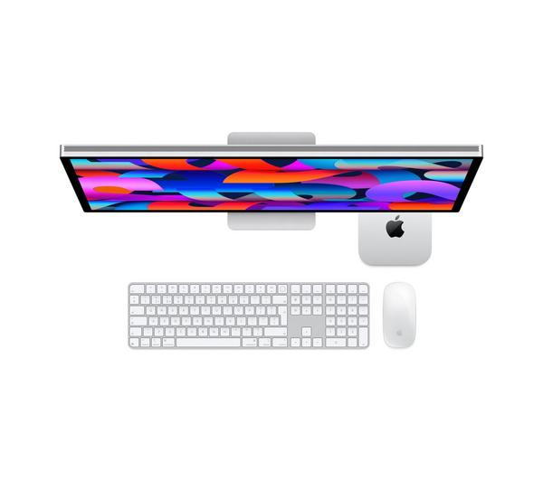 APPLE Mac mini M4 512GB Silver showcasing its compact form factor and silver finish.