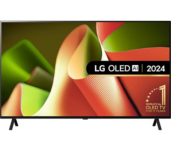 LG OLED48B46LA 48 inch OLED TV with vibrant 4K HDR.