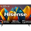 Hisense 75E7NQTUK 75 inch QLED TV – Experience brilliant colours and sharp detail.