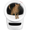 LITTER-ROBOT 4 white smart litter tray, a modern self-cleaning pet accessory.